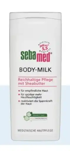 Rossmann Sebamed Body-Milk Angebot