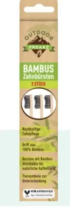 Rossmann Outdoor Freakz Bambus Zahnbürsten Angebot