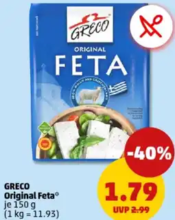 PENNY GRECO Original Feta Angebot