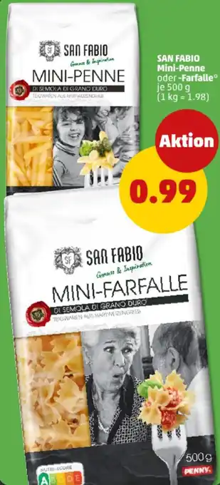 PENNY SAN FABIO Mini-Penne oder -Farfalle Angebot