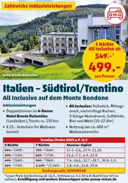 PENNY Italien - Südtirol/Trentino Angebot