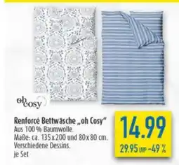 diska Renforcé Bettwäsche ,,oh Cosy" Angebot