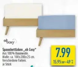 diska Spannbettlaken ,,oh Cosy" Angebot