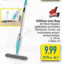 diska CLEANmaxx Spray-Mopp Angebot