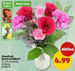 PENNY Strauß mit Rosen & Nelken Angebot