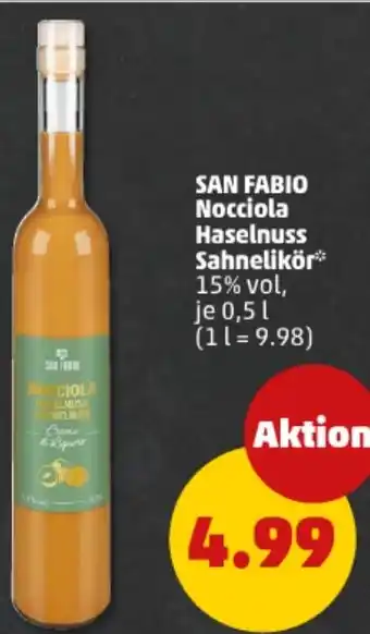 PENNY SAN FABIO Nocciola Haselnuss Sahnelikör Angebot