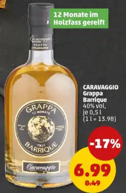 PENNY CARAVAGGIO Grappa Barrique Angebot