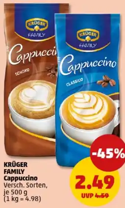 PENNY KRÜGER FAMILY Cappuccino Angebot