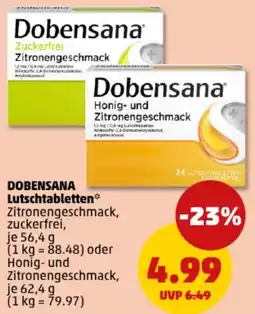 PENNY DOBENSANA Lutschtabletten Angebot