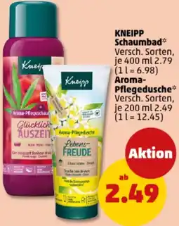 PENNY KNEIPP Schaumbad oder Aroma-Pflegedusche Angebot