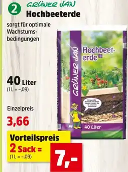 Thomas Philipps Grüner jan hochbeeterde Angebot