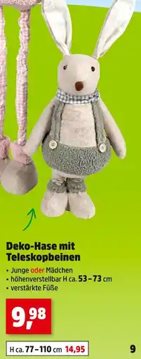 Thomas Philipps Deko-hase mit teleskopbeinen Angebot