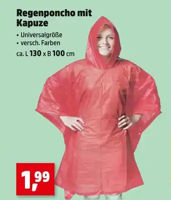 Thomas Philipps Regenponcho mit kapuze Angebot