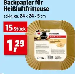 Thomas Philipps Backpapier für heißluftfritteuse Angebot