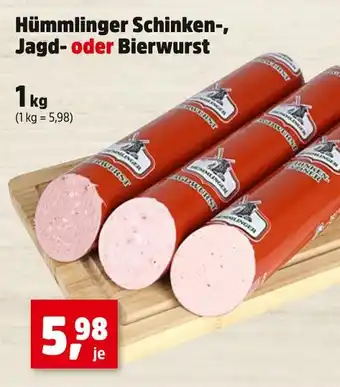 Thomas Philipps Hümmlinger schinkenwurst oder bierwurst Angebot