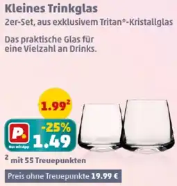 PENNY Kleines Trinkglas Angebot