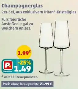 PENNY Champagnerglas Angebot