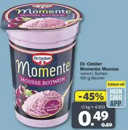 Famila Nord West Dr. Oetker Momente Mousse Angebot