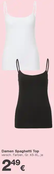 KiK Damen Spaghetti Top Angebot