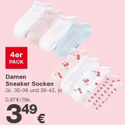 KiK Damen Sneaker Socken Angebot