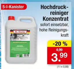 Zimmermann Dr. starke hochdruckreiniger konzentrat Angebot