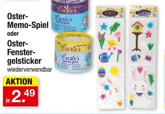 Zimmermann Oster-memo-spiel oder oster-fenstergelsticker Angebot