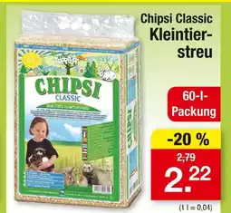 Zimmermann Chipsi classic kleintierstreu Angebot