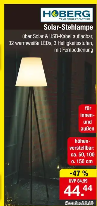 Zimmermann Hoberg solar-stehlampe Angebot