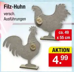 Zimmermann Filz-huhn Angebot