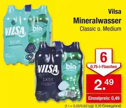 Zimmermann Vilsa mineralwasser Angebot