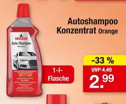 Zimmermann Nigrin autoshampoo konzentrat orange Angebot