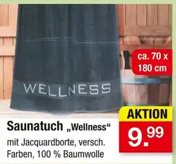 Zimmermann Wellness saunatuch Angebot