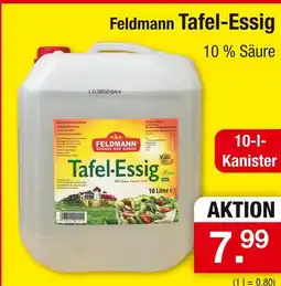 Zimmermann Feldmann tafel-essig Angebot