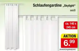 Zimmermann Schlaufengardine „skylight“ Angebot