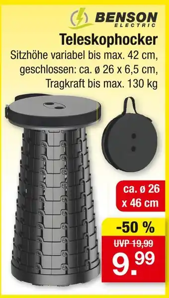 Zimmermann Benson electric teleskophocker Angebot