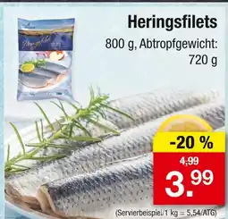 Zimmermann Heringsfilets Angebot