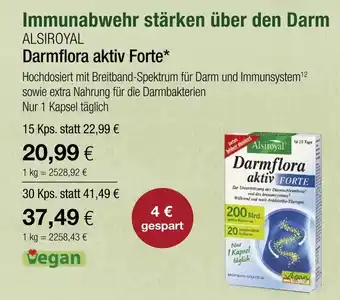 Vitalia Alsiroyal darmflora aktiv forte Angebot