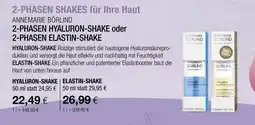 Vitalia Annemarie börlind 2-phasen hyaluron-shake oder 2-phasen elastin-shake Angebot