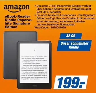 Expert Amazon ebook-reader kindle paperwhite signature edition Angebot