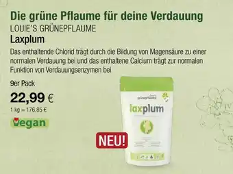 Vitalia Louie’s grünepflaume laxplum Angebot