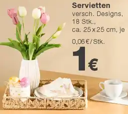 KiK Servietten Angebot