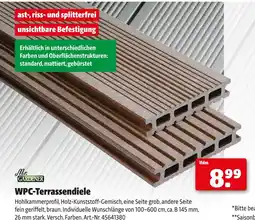 Hagebau Mr. gardener wpc-terrassendiele Angebot