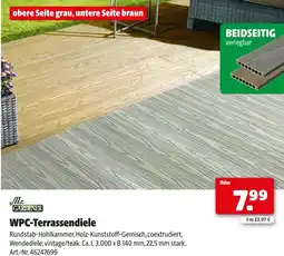 Hagebau Mr. gardener wpc-terrassendiele Angebot