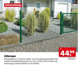 Hagebau Gitterzaun Angebot