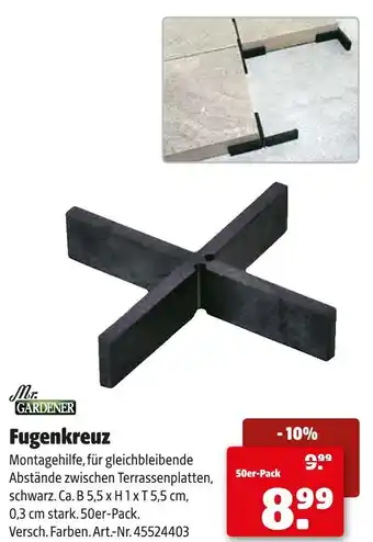 Hagebau Mr. gardener fugenkreuz Angebot