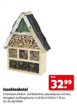 Hagebau Insektenhotel Angebot