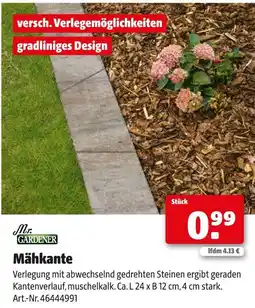 Hagebau Mr. gardener mähkante Angebot