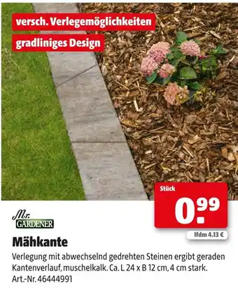 Hagebau Mr. gardener mähkante Angebot