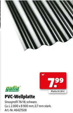 Hagebau Gutta pvc-wellplatte Angebot