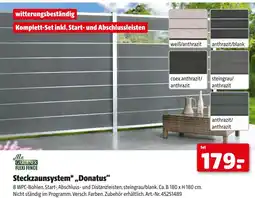 Hagebau Mr. gardener flexi fence steckzaunsystem „donatus“ Angebot